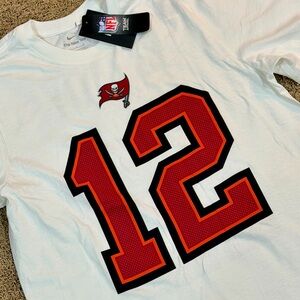 Nike Men’s Tampa Bay Buccaneers Tom Brady #12  T-shirt Jersey (Sz Large) NWT